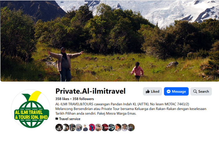 fb private.alilmitravel