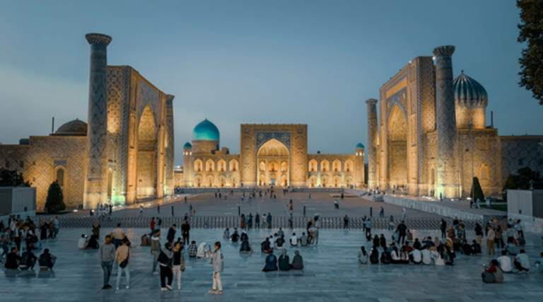 Ragestan Square Samarkand Uzbekistan