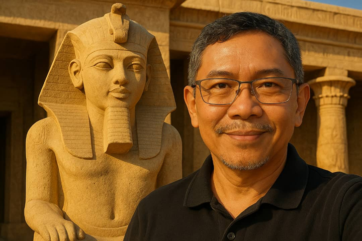 Dihadapan Istana Firaun