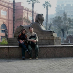 Dihadapan Muzium Mesir