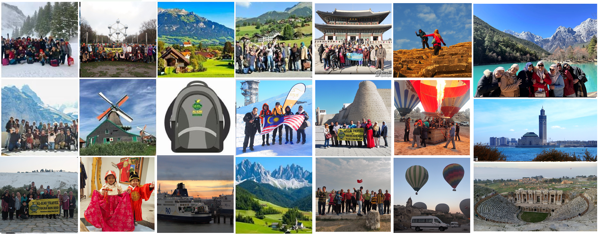 Memperkenalkan Website AL-ILMI Travel and Tours terbaru