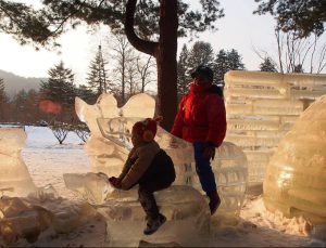 Asyiknya Menunggang Ais Korea Trip