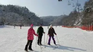 Belajar Ski Di Ski Resort Korea Trip