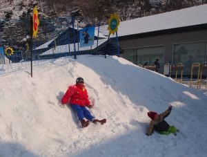 Lagi Foto Di Sekitar Ski Resort Korea Trip